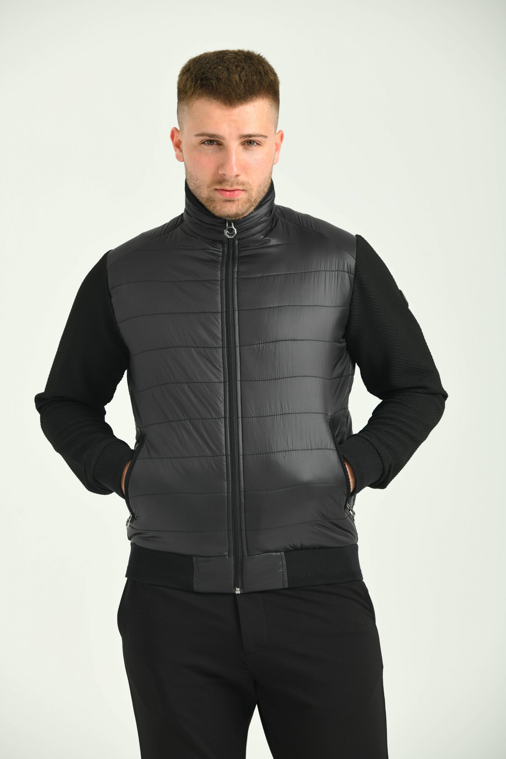 Hybrid Jacket Mont Siyah - Görsel 4