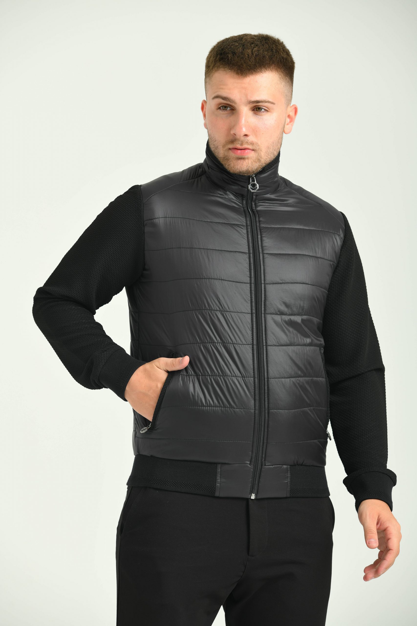 Hybrid Jacket Mont Siyah - Görsel 3